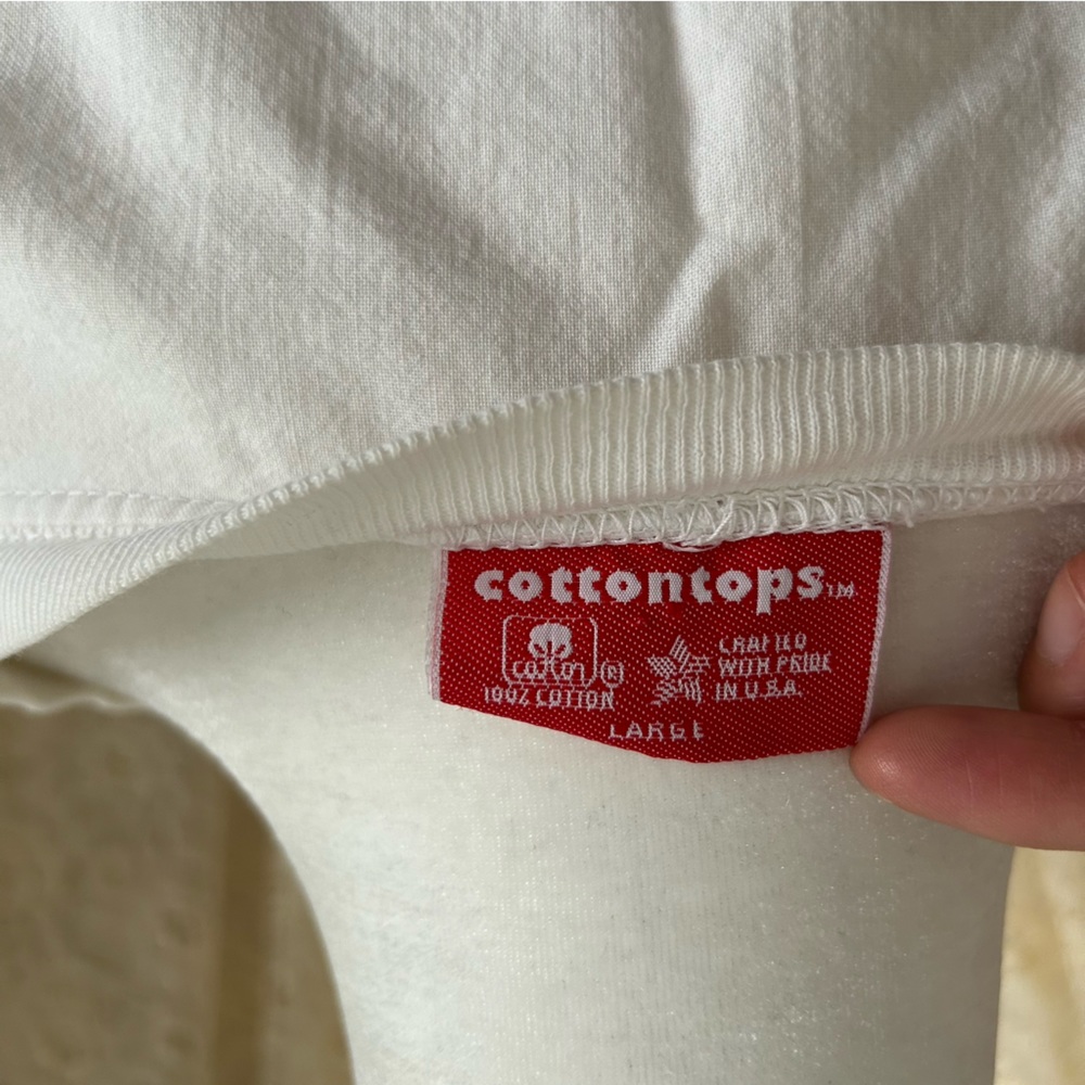 Vintage Cottontops Long Sleeve Cat Embroidered Long Sleeve Top - Picture 9 of 9